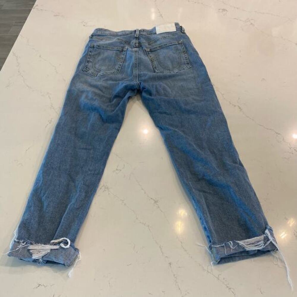 True Religion Starr mid rise cropped straight Jeans size 29 - Picture 3 of 8